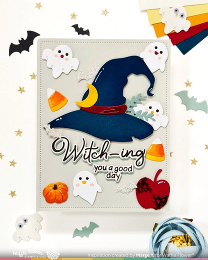 Postage Collage Spooktacular Icons Dies 