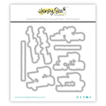 Warm Holiday Wishes Honey Cuts