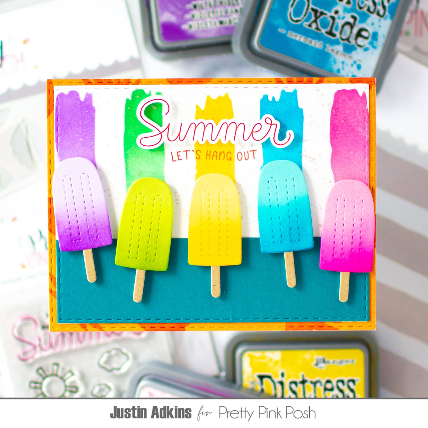 Watercolor Strips w/Masks