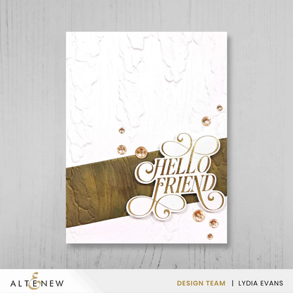 Weathered Bark 3D Embossing Folder 