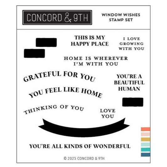 Window Wishes Stamp Set