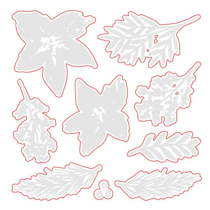 Winter Watercolor Honey Cuts