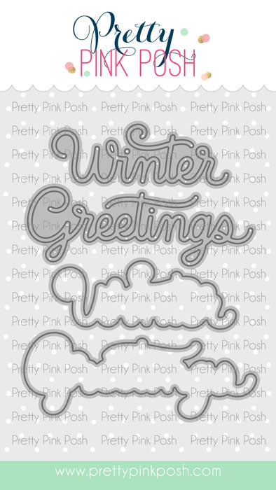 Winter Greetings Shadow Dies