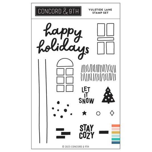 Yuletide Lane Stamp Set
