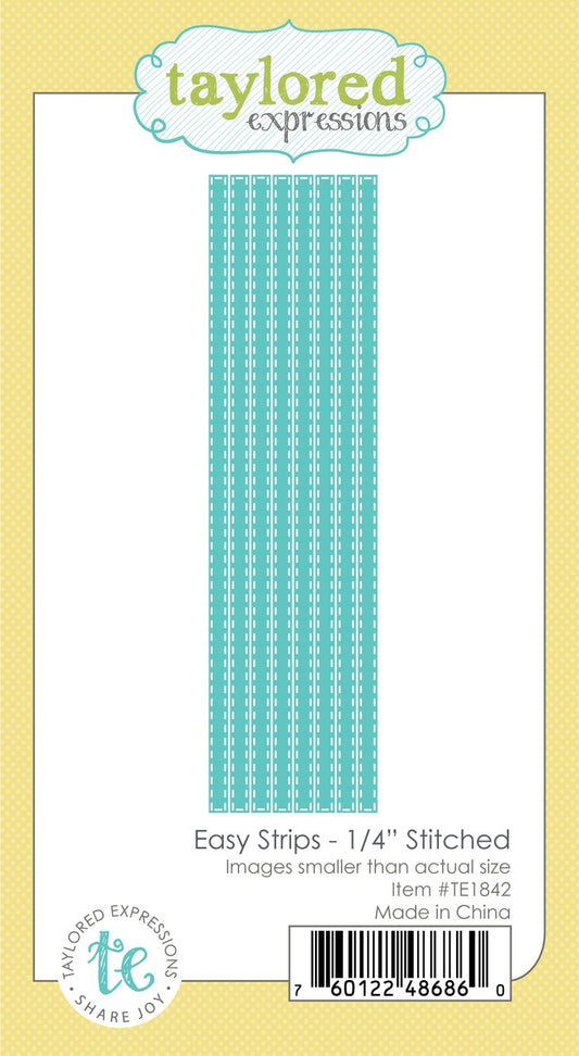 Easy Strips - 1/4" Stitched Dies