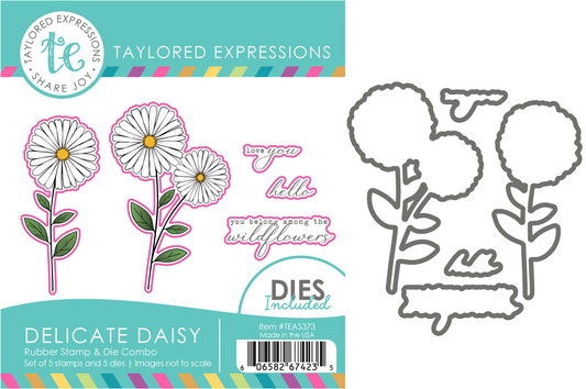 Delicate Daisy Stamp & Die Combo