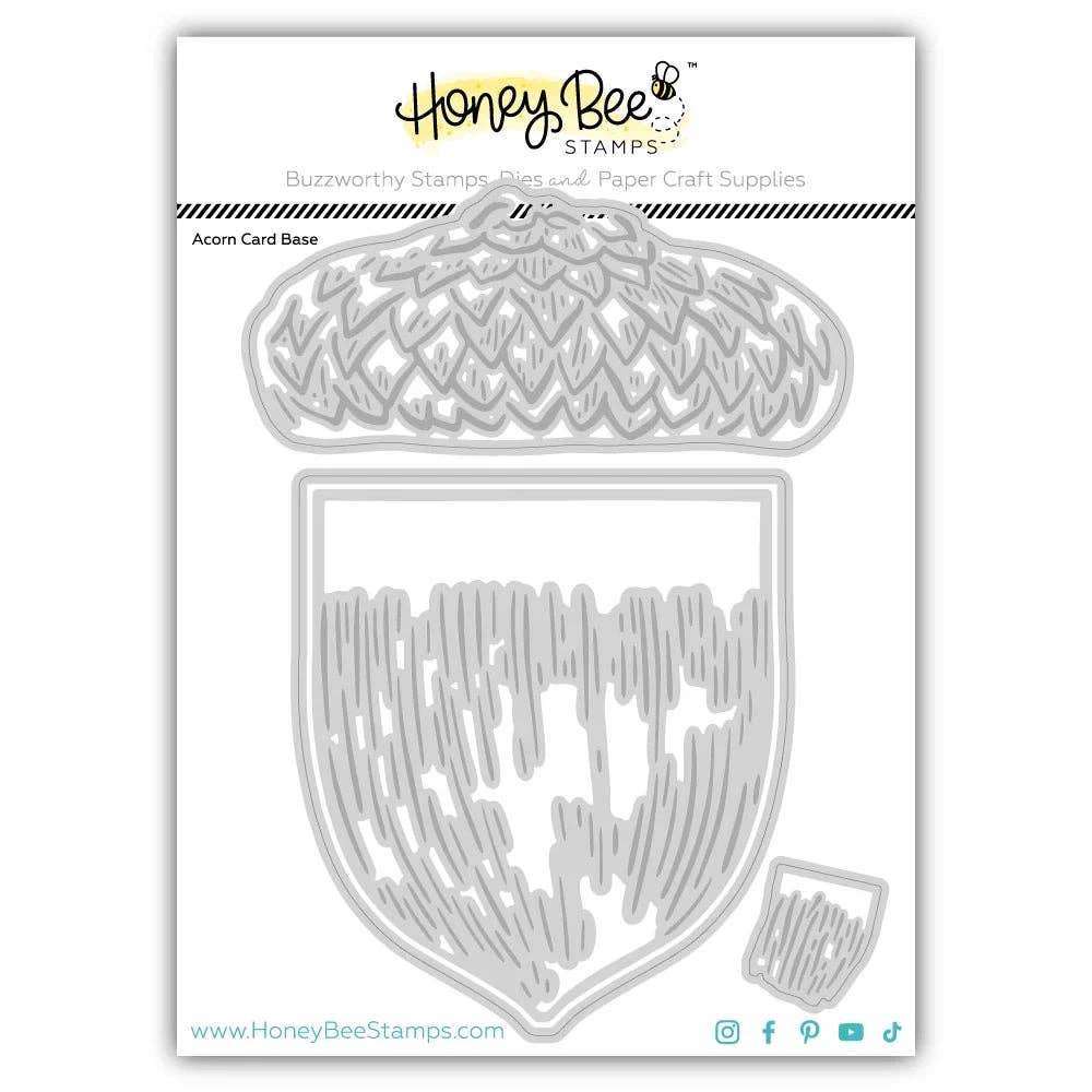 Acorn Card Base Honey Cuts