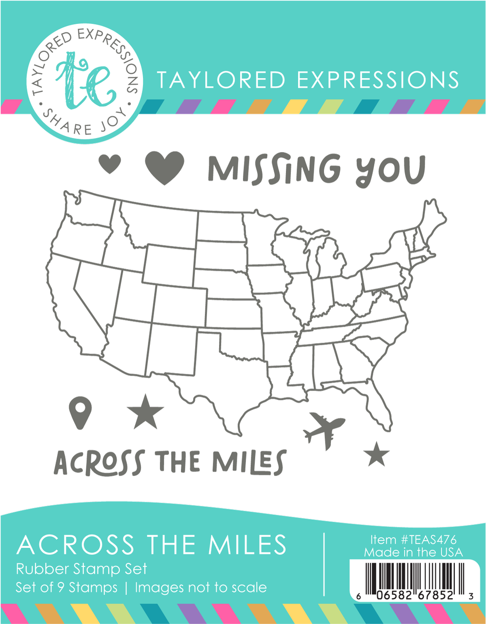 Across the Miles Stamp Set