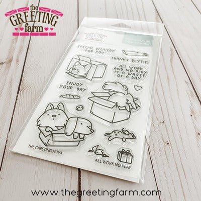 All Work No Play Stamp Set