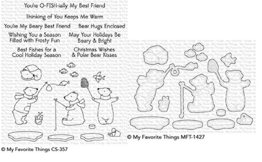 Beary Best Friends Stamp and Die Bundle