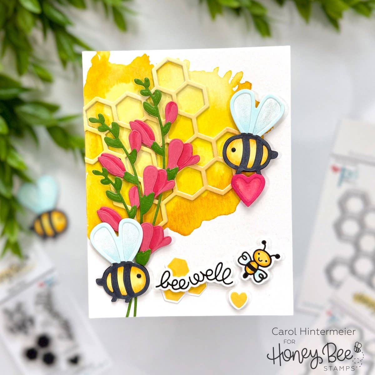 Bee Well Stamp Set by Paper Smooches