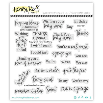 Berry Sweet Summer Stamp Set