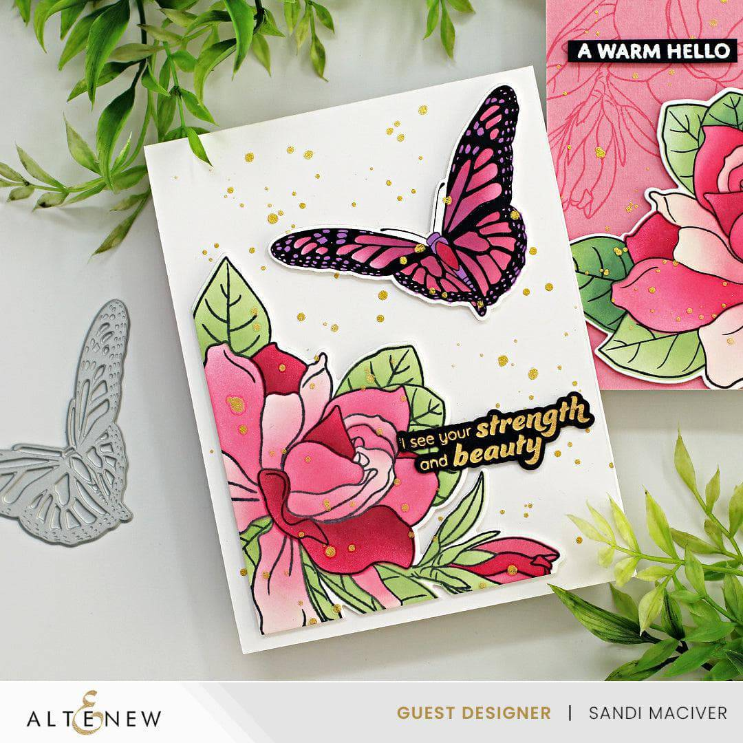 Beautiful Butterfly Press Plates