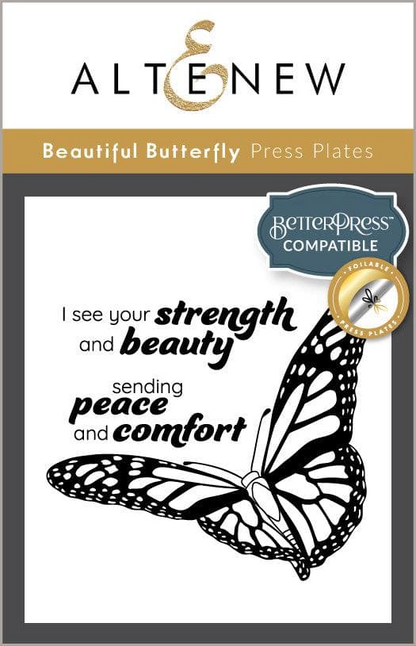 Beautiful Butterfly Press Plates