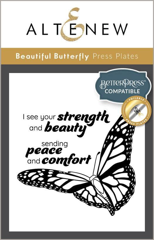 Beautiful Butterfly Press Plates