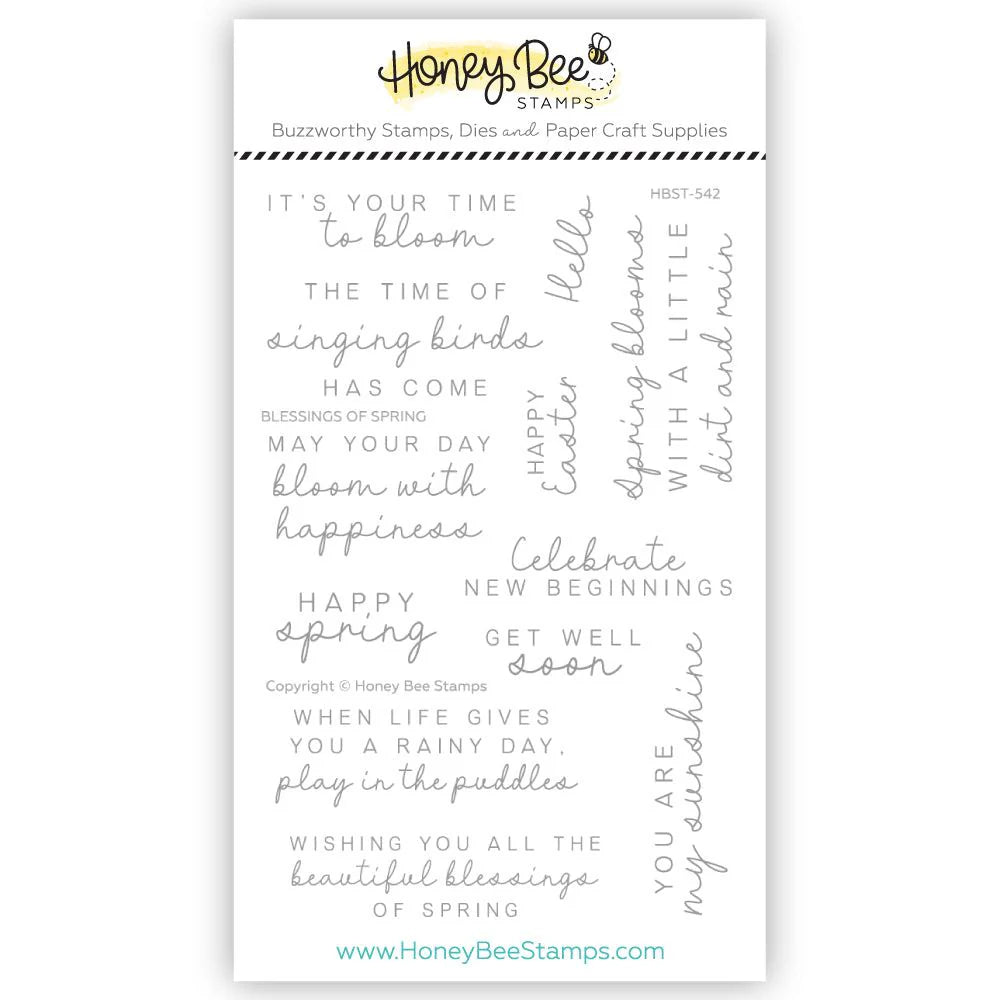 Blessings of Spring Stamp Set – Butterfly Reflections, Ink.