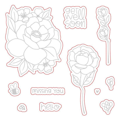 Bloom And Buzz Honey Cuts by Paper Smooches
