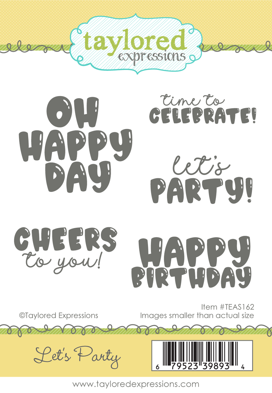 Let's Party Stamp Set