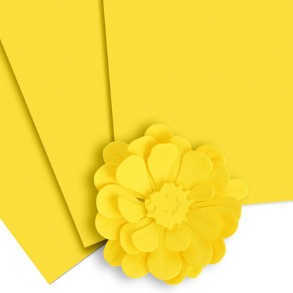 Crafty Necessities 8.5x11 Cardstock: Fresh Lemon 