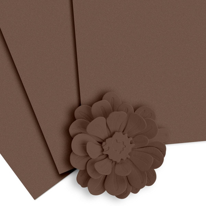 Crafty Necessities 8.5 x 11 Cardstock: Mocha  
