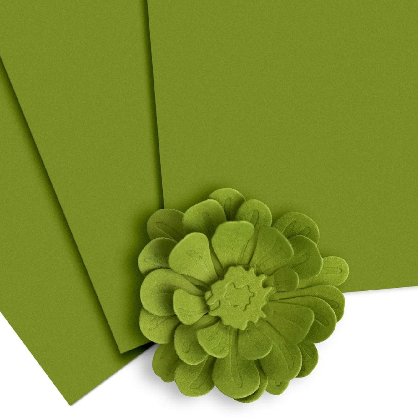 Crafty Necessities 8.5x11 Cardstock: Olive