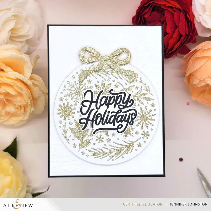 Glitter 8.5x11 Cardstock Smoky Quartz