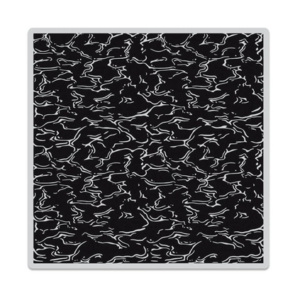 Aqua Texture Bold Prints Stamp 