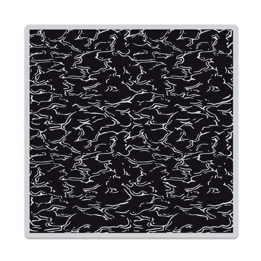 Aqua Texture Bold Prints Stamp 