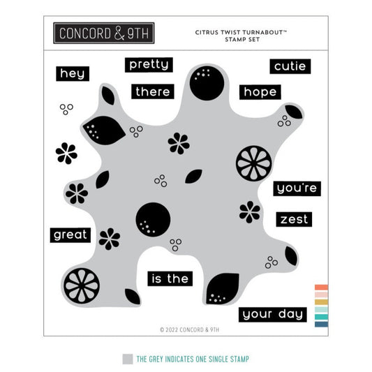 Citrus Twist Turnabout™ Stamp Set