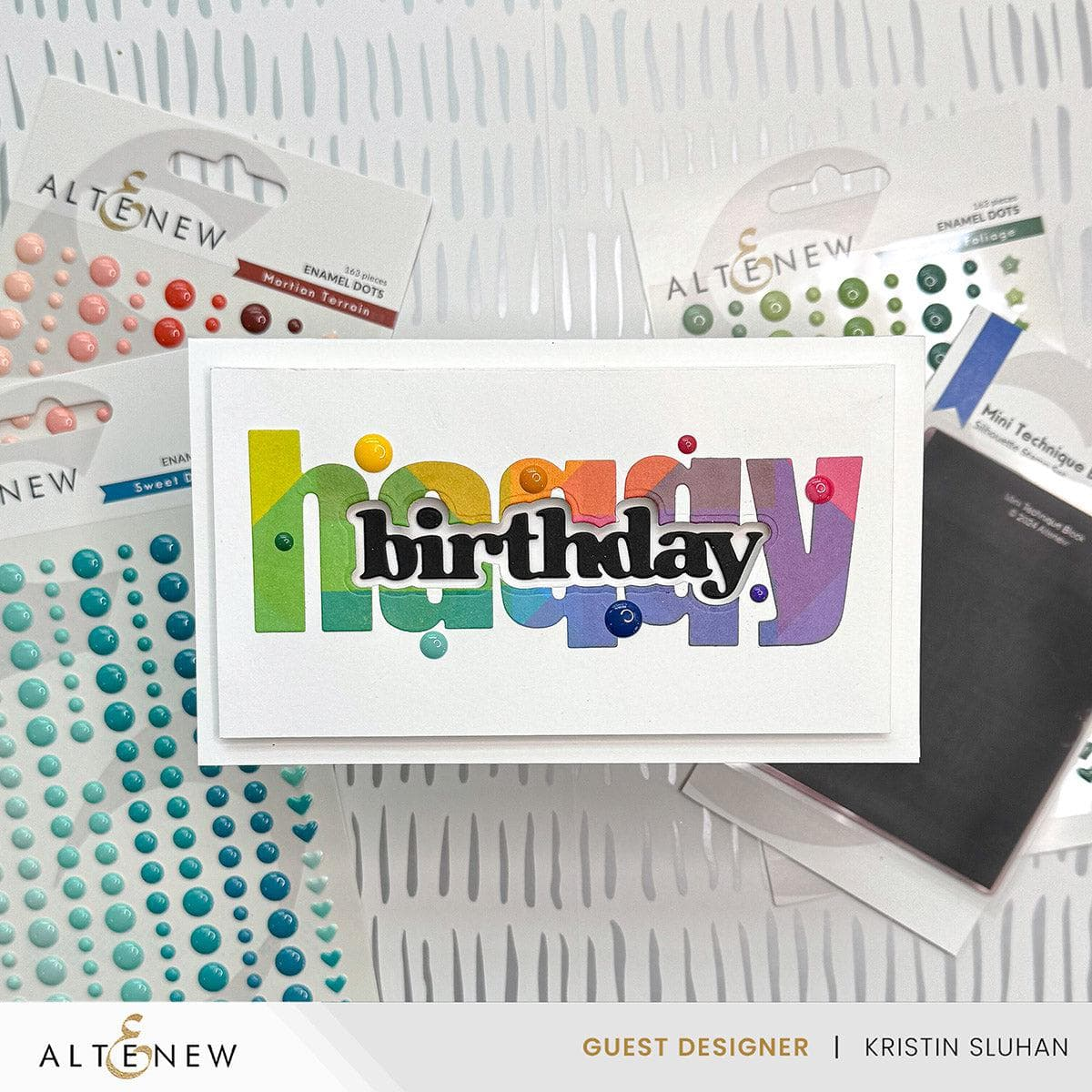Mini Technique Block Stamp Set 