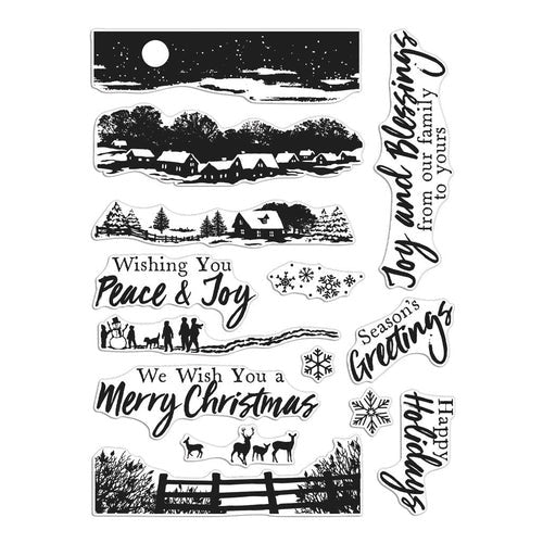 Winter Scenics Stamp Set