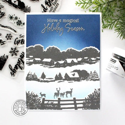 Winter Scenics Stamp Set