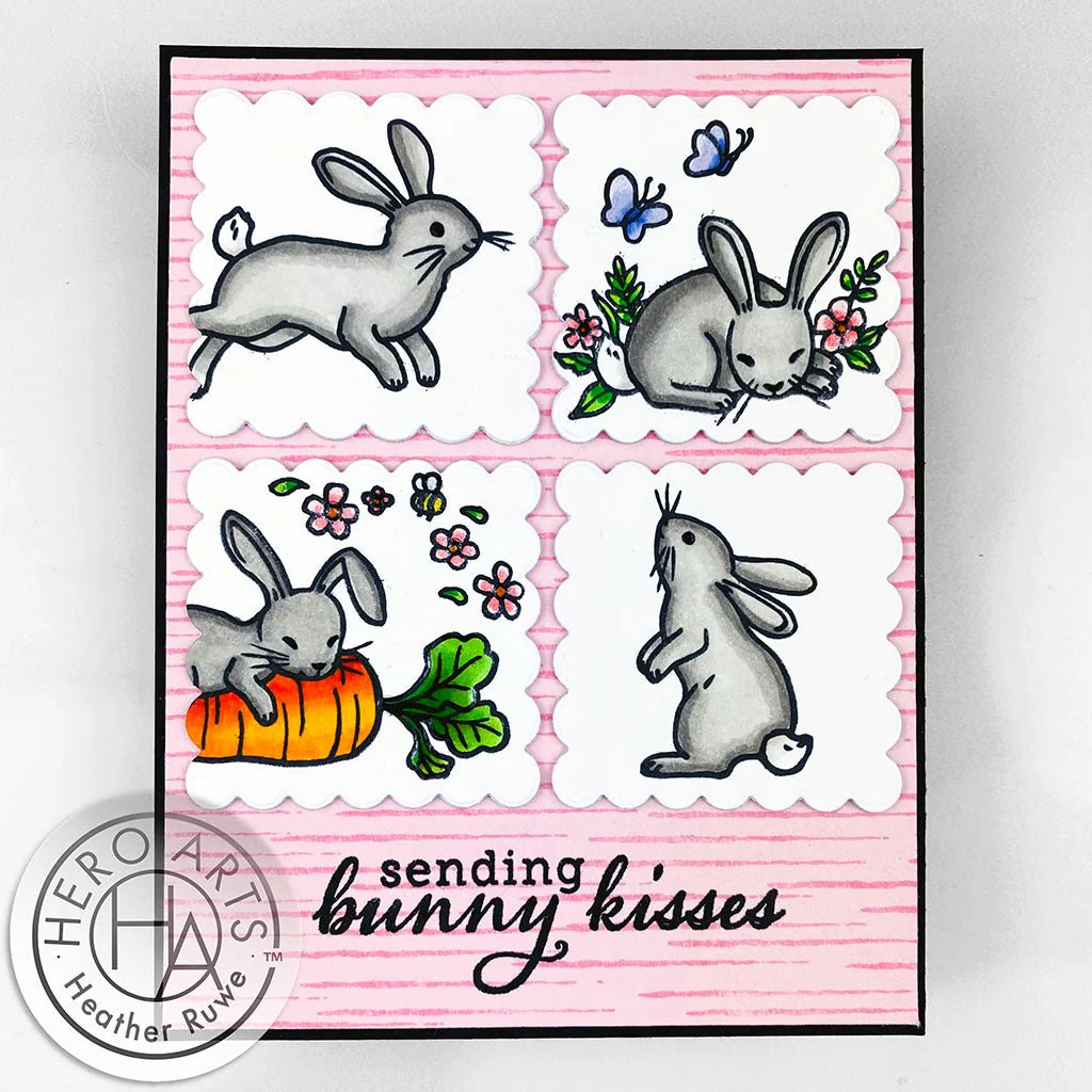 Spring Bunny Stamps & Cut