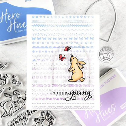 Spring Bunny Stamps & Cut