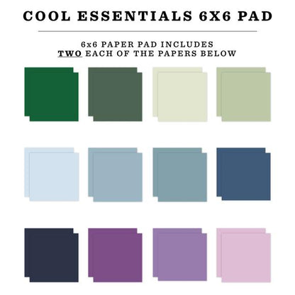 Cool Essentials 6x6 Paper Pad