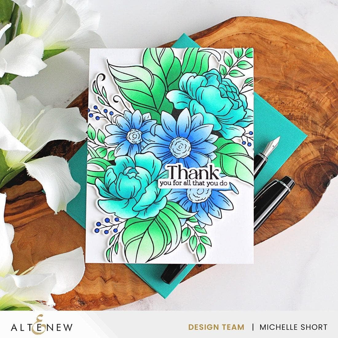 Craft Your Life Project Kit: Blossoms of Encouragement 