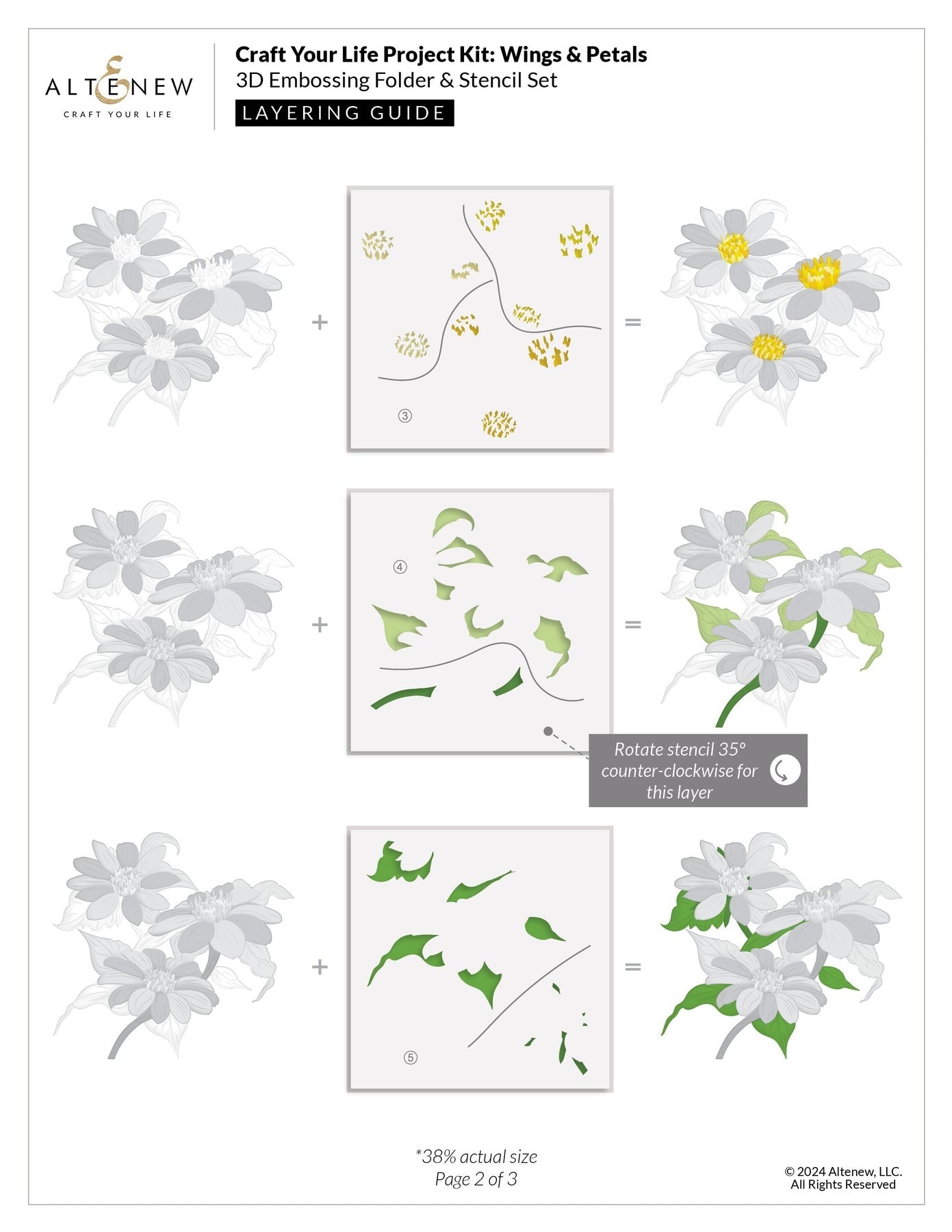 Craft Your Life Project Kit: Wings & Petals 