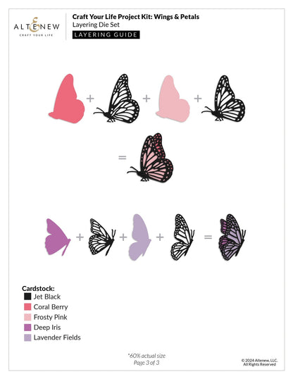 Craft Your Life Project Kit: Wings & Petals 