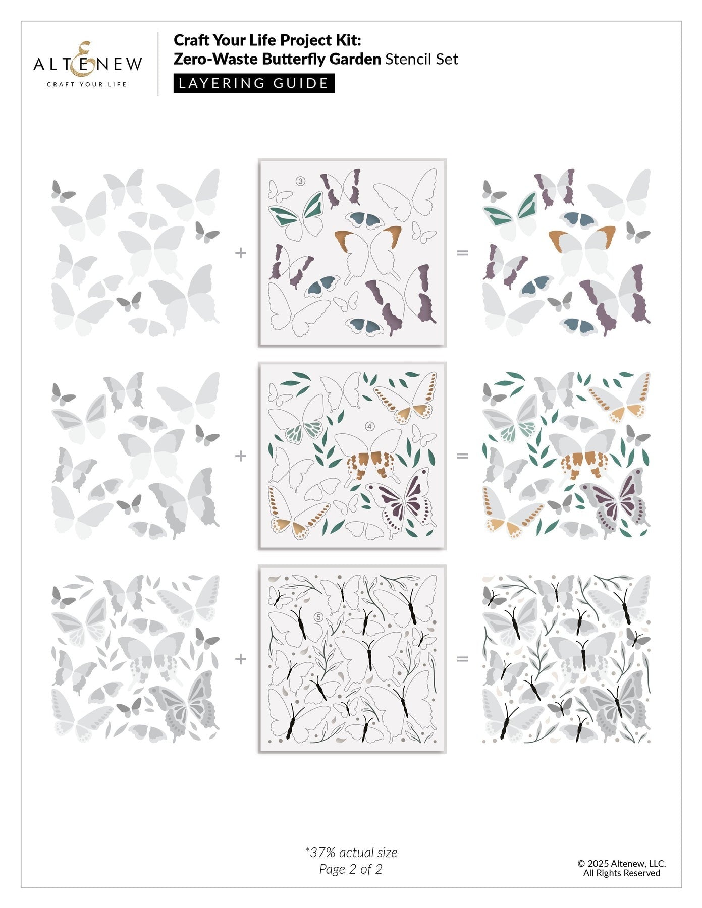 Craft Your Life Project Kit: Butterfly Garden 