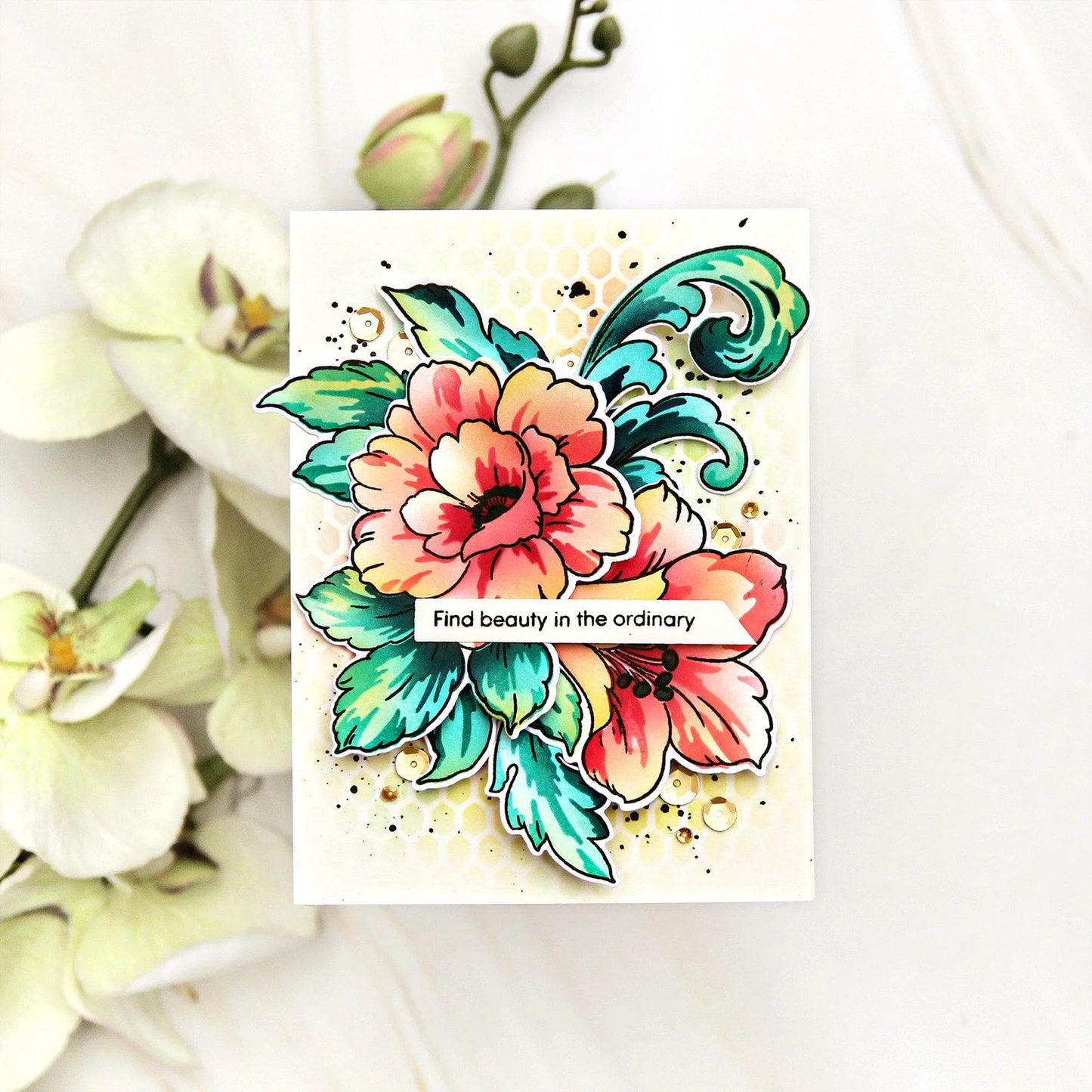 Craft Your Life Project Kit: Floral Acanthus 