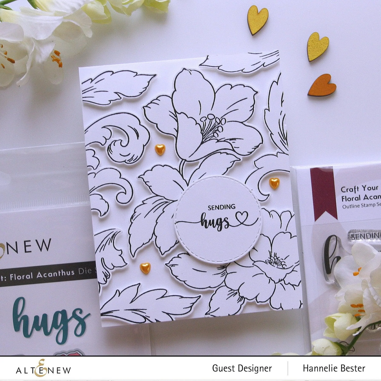 Craft Your Life Project Kit: Floral Acanthus 