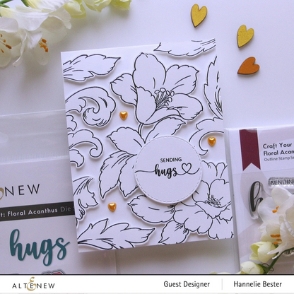 Craft Your Life Project Kit: Floral Acanthus 