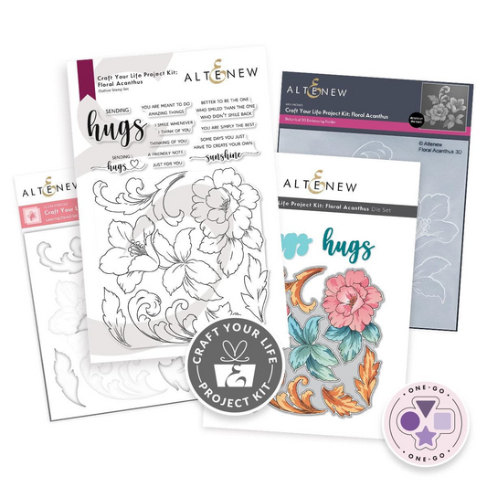 Craft Your Life Project Kit: Floral Acanthus 
