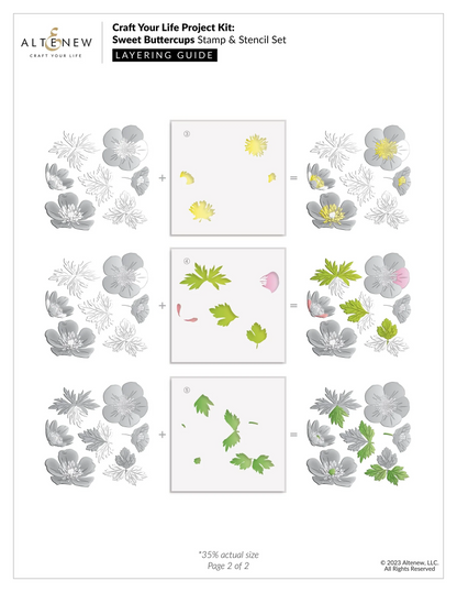 Craft Your Life Project Kit: Sweet Buttercups 