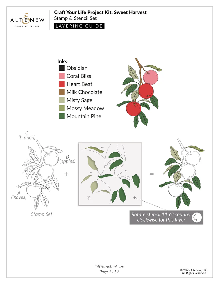 Craft Your Life Project Kit: Sweet Harvest 