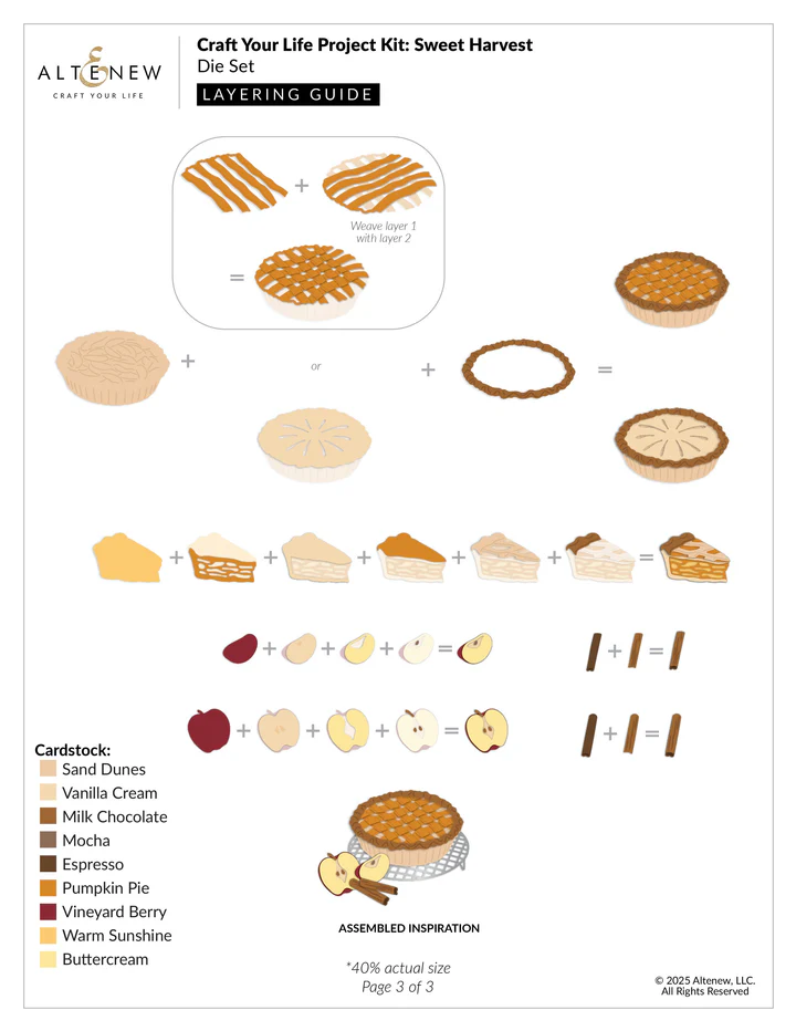 Craft Your Life Project Kit: Sweet Harvest 