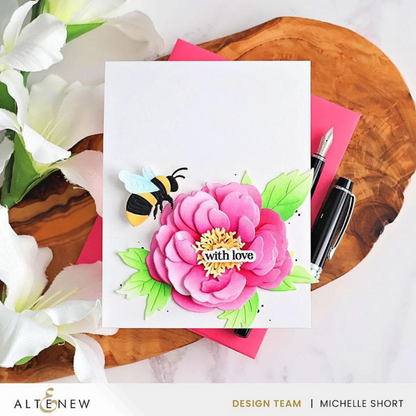 Bubbly Bumble Bee Layering Dies 