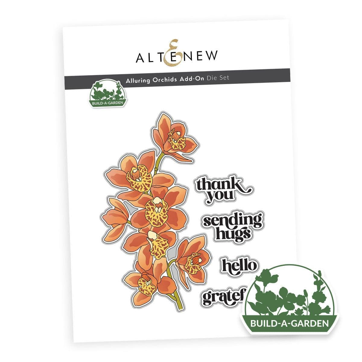 Build-A-Garden: Alluring Orchids Add-on Dies 