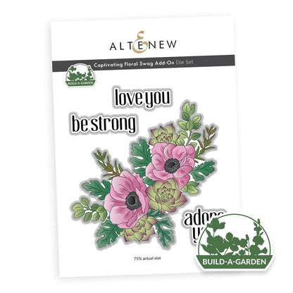 Build-A-Garden: Captivating Floral Swag Add-on Dies