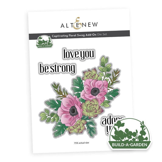 Build-A-Garden: Captivating Floral Swag Add-on Dies